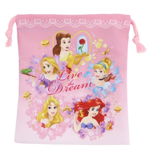 プレゼント きんちゃくポーチ S 巾着袋 ディズニープリンセス 新入学 ディズニー アートウエルド 新学期準備雑貨 メール便可 Whitesforracialequity Org