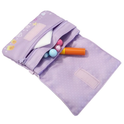 マルチポケット 移動ポケット ディズニー 粧美堂 クリップポーチ ディズニープリンセス