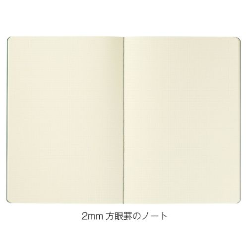 2mm Grid Kleid おしゃれ文具 クレイド Olive Notes 方眼ノート Drab A5 新日本カレンダー