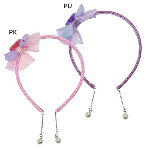 ふるさと納税 イヤリング付き カチューシャ ヘアアクセ デリシャスパーティプリキュア 粧美堂 女の子 プレゼント アニメ Qdtek Vn