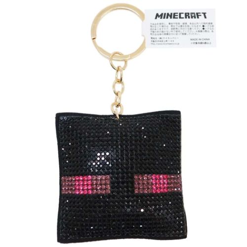 キラキラキーチェーン キーホルダー Minecraft かわいい エンダーマン ケイカンパニー ゲームメール便可 コレクション雑貨 マインクラフト 65 以上節約 マインクラフト