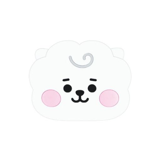 【楽天市場】【ポイント10倍 & クーポン!】シリコンミラー 手鏡 BT21 RJ LINE FRIENDS カミオジャパン かわいい 商品 ...