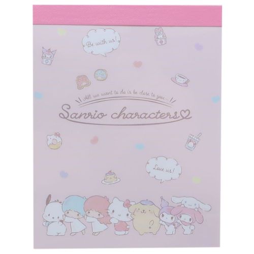 楽天市場】 サンリオキャラクターズ メモ帳 メモ ミックス MX かまって