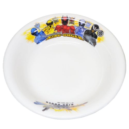 こどもフルーツ皿 キッズ食器 王様戦隊キングオージャー スーパー戦隊シリーズ 金正陶器 男の子 子ども 子供 日本製食器画像