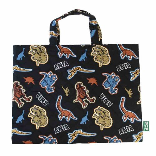 オーダーページ・ハンドメイド・レッスンバック・お着替え袋・上履き袋・男の子・恐竜 楽天市場】レッスンバッグ 男の子 恐竜 アニア キルトレッスンバッグ M