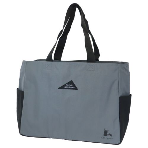 ビッグトート 保冷トートバッグ ポケットモンスター グレー ピカチュウ ポケモン マルヨシ クーラーバッグ アウトドア画像