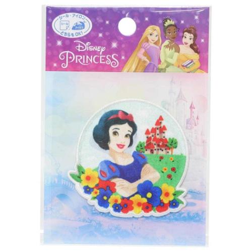 アイロンパッチシール ワッペン 白雪姫 ディズニープリンセス パイオニア 手芸用品 メール便可画像