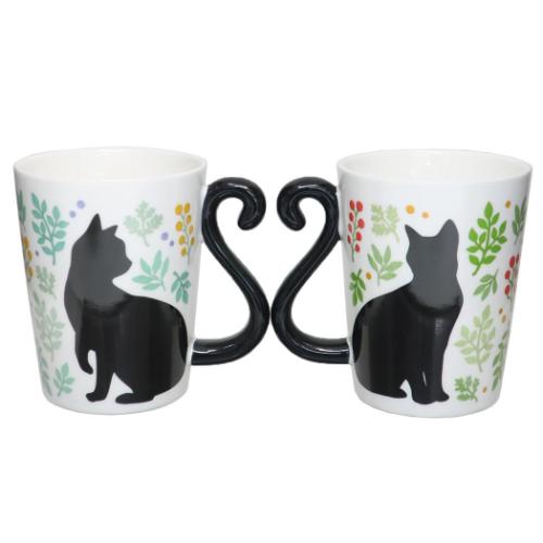 ペアマグカップル2個セット ボタニカルペア マグカップ