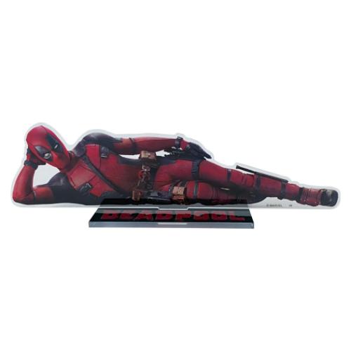 アクリルスタンド デッドプール＆ウルヴァリン 寝そべりデッドプール MARVEL インロック コレクション雑貨 メール便可【MARVELCorner】画像