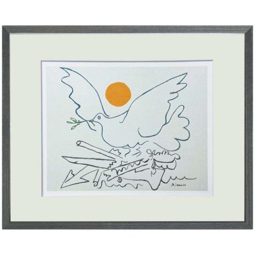4137 外国切手 チェコスロバキア 1983年　ピカソの名画　鳩　平和会議 パブロ・ピカソと鳩をめぐる話【アートのさんぽ】＃05 パブロ