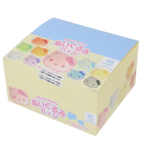 ぬいぐるみバッジ 全10種 10個入セット マスコット ハローキティ サンリオ ナカジマ コレクション雑貨 まとめ買い｜雑貨＆アートの通販店ベルコモン