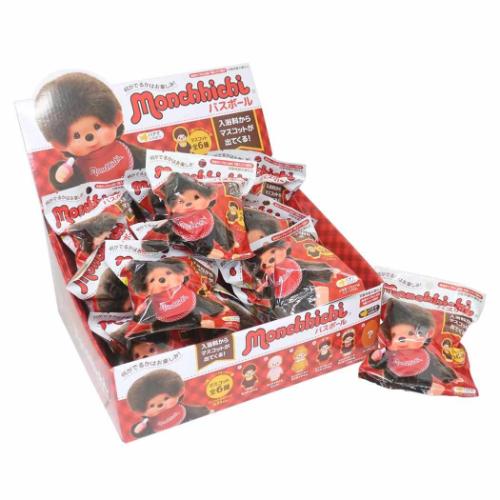 バスボール 全6種 24個入セット 入浴剤 モンチッチ マルカ 子供とお風呂 おもしろ雑貨 まとめ買い
