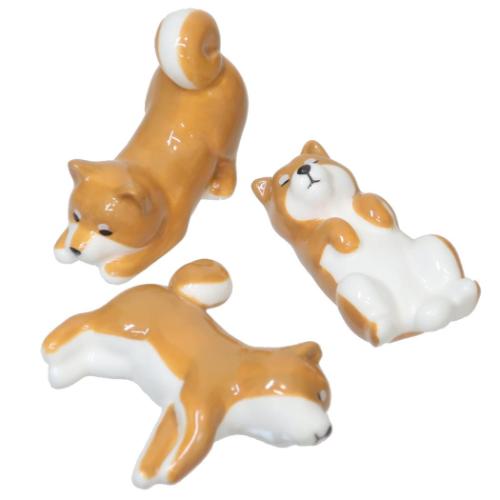 柴犬の箸おきセット 3個セット  いぬ箸置き