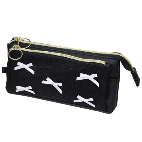 楽天市場】メッシュ刺繍ペンケース デイジー 花 ホワイト 筆箱 筆入れ