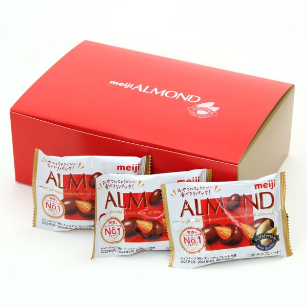 楽天市場】明治 アーモンドチョコレート ビッグパック 151g×18袋