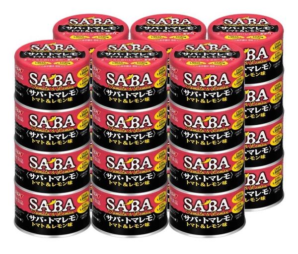 SSK 清水食品 サバ・トマレモ トマト&レモン味 140g×24個