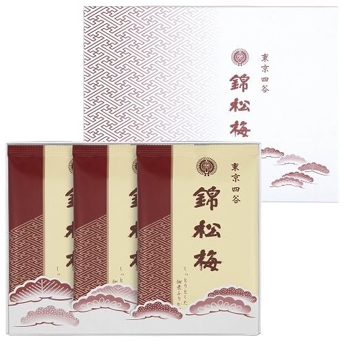 錦松梅 袋入(130g×3袋・ギフト箱)