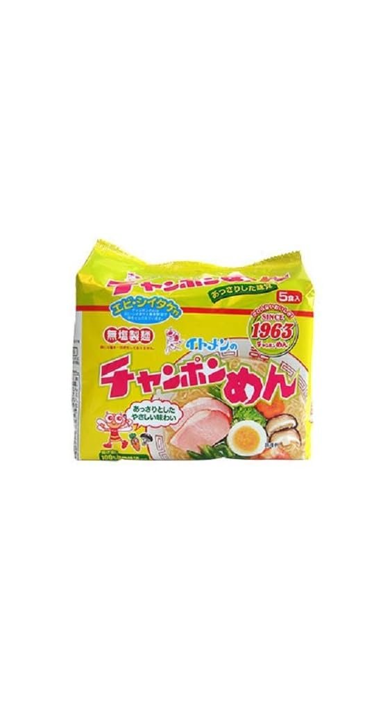 イトメン チャンポンめん 100g 5食パック×6個