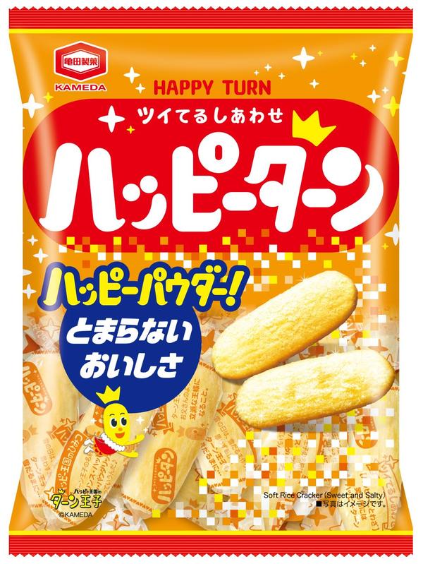 楽天市場】亀田製菓 ハッピーターン 96g×12個 : クスリのアオキ2号店