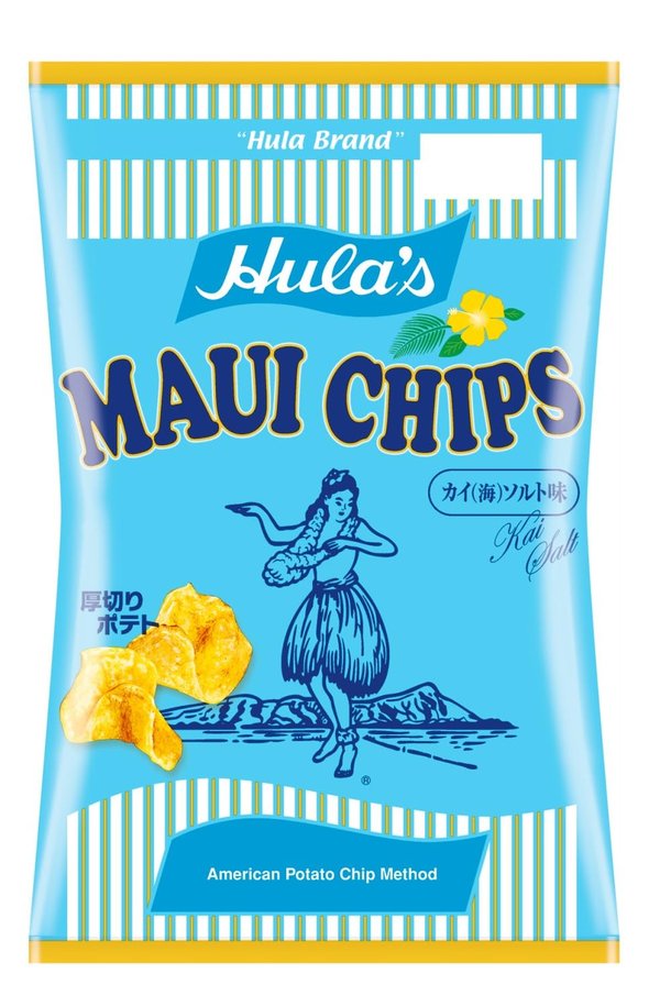 フラ印マウイチップスカイソルト味 125g×12袋