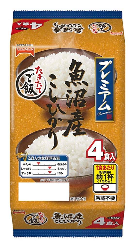 テーブルマーク 魚沼産こしひかり(分割) 4食 ×8袋