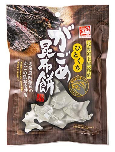 天狗堂 ひとくちがごめ昆布餅 120g×12袋