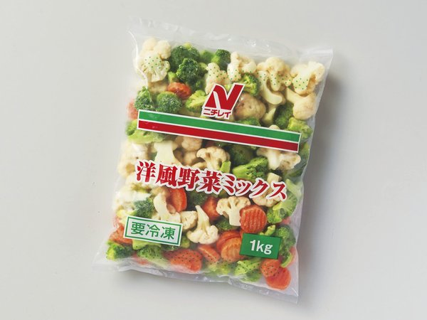 [冷凍]ニチレイ 洋風野菜ミックス 1kg x4袋