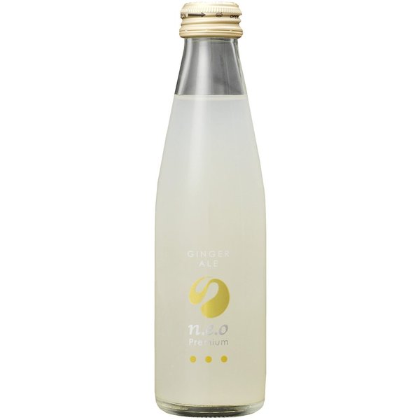 友桝飲料 n.e.o プレミアムジンジャーエール 200mlx24本