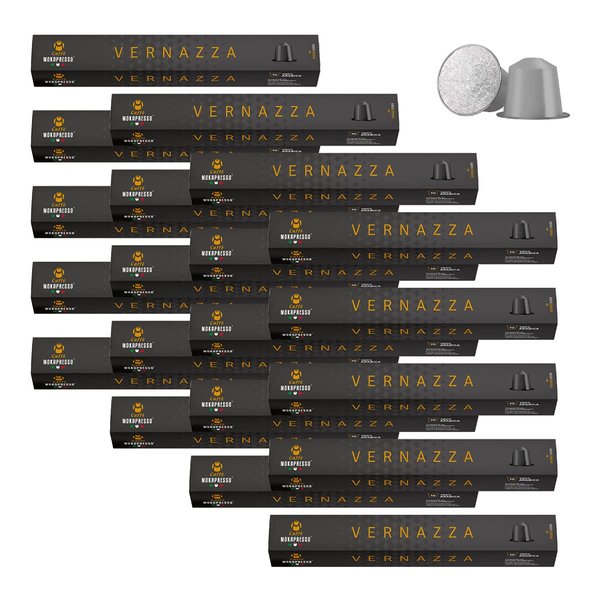 Mokapresso(モカプレッソ)VERNAZZA/ヴェルナッツァ ネスプレッソ互換カプセル 10個x20本セット(200カプセル) 5,840円