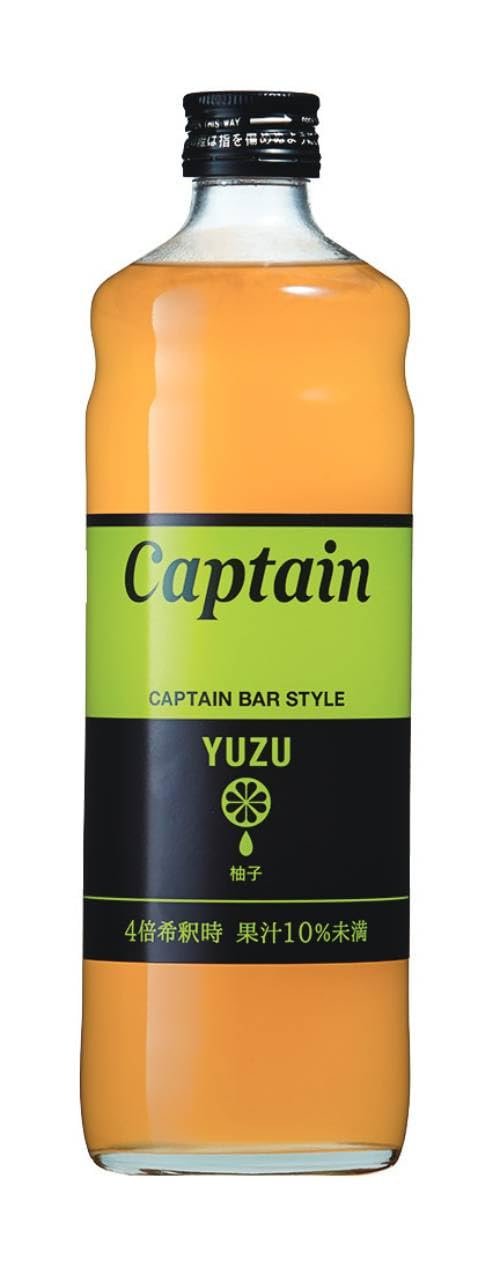 中村商店 キャプテン ゆずシロップ 600mlx12個｜VellySupply