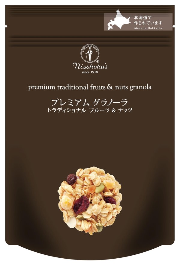 日食 プレミアム グラノーラ 280g x4個 ( 国内製造 オートミール 北海道産 日本食品製造)