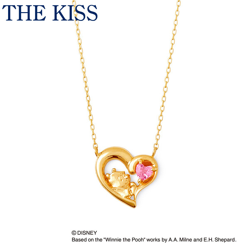 楽天市場 ディズニーコレクション ディズニー ネックレス くまのプーさん The Kiss ネックレス ペンダント K10 イエローゴールド ダイヤモンド レディース Di Yn2702pt ザキス 送料無料 Disneyzone ｖｅｎｅｚｉａ