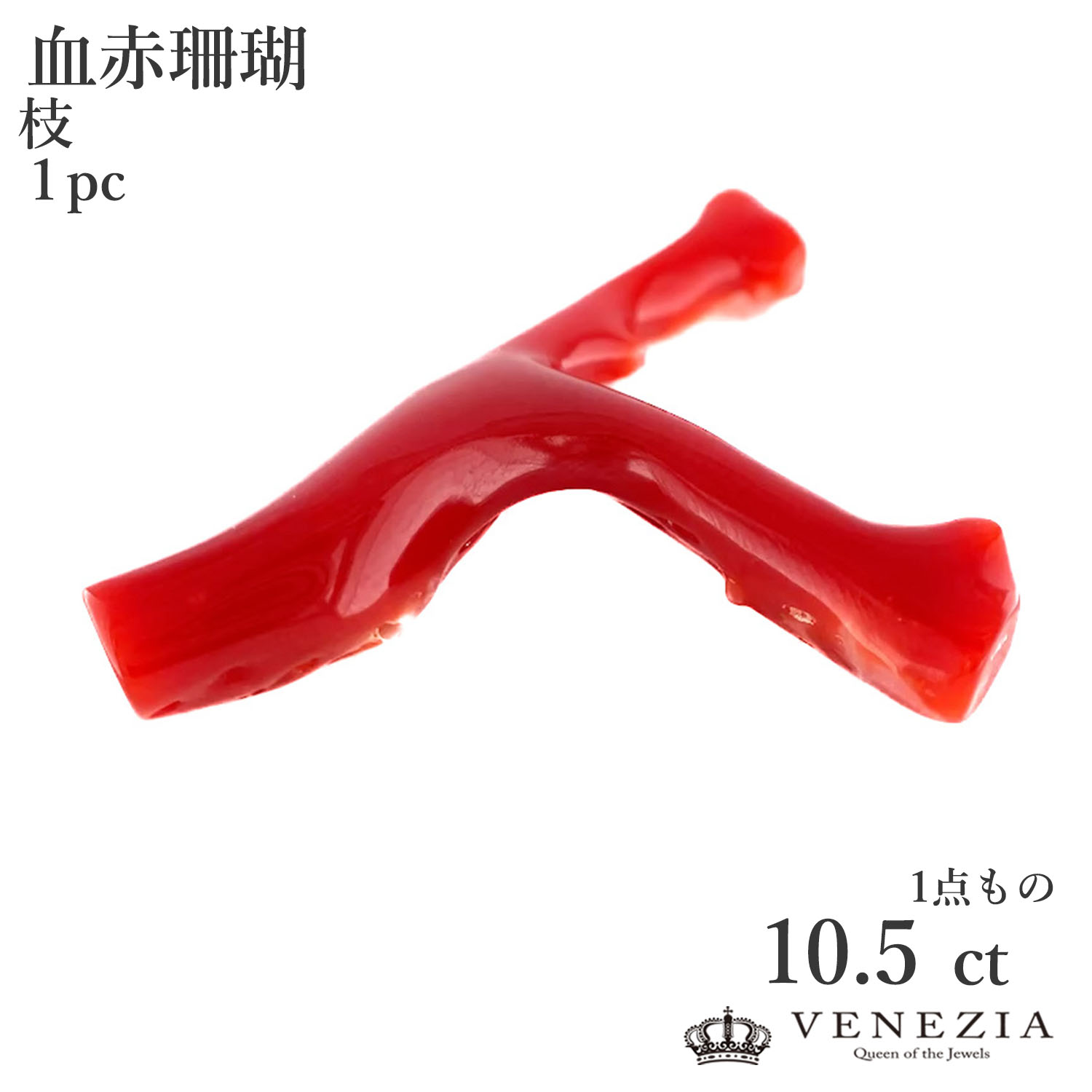 【777円OFFクーポン(～7/27 12:59)】【ルース販売】 血赤珊瑚 10.5ct 枝｜ＶＥＮＥＺＩＡ 10,032円