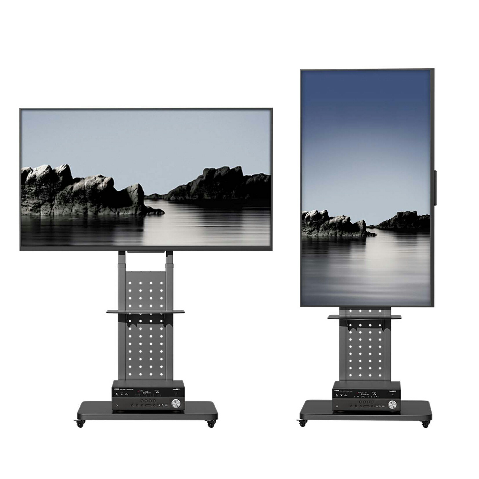 UPGRAVITY テレビスタンド　ハイタイプ　32-65型推奨 Amazon | UPGRAVITY テレビスタンド テレビ台 壁寄せ tvスタンド