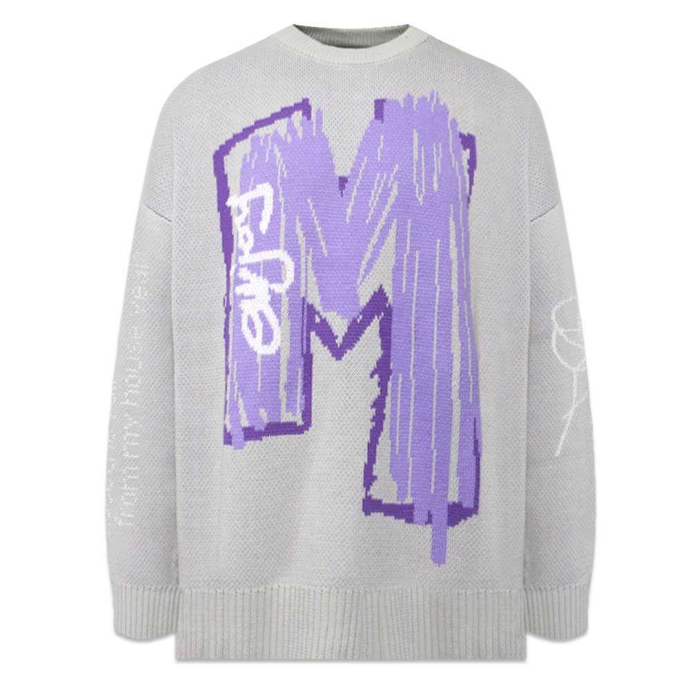 MR.ENJOY DA MONEY (M.E.D.M) / MEDM Paint M Sweater|VENTURER