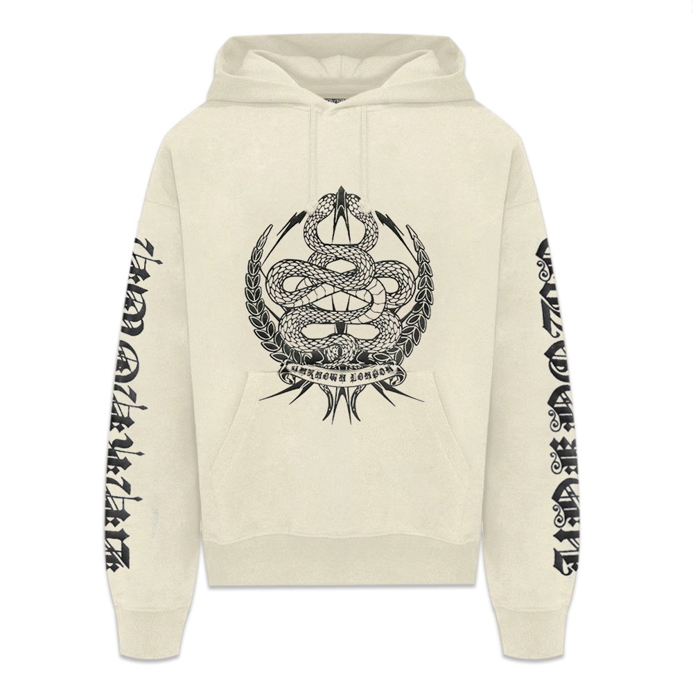 UNKNOWN LONDON / Snake Graphic Hoodie