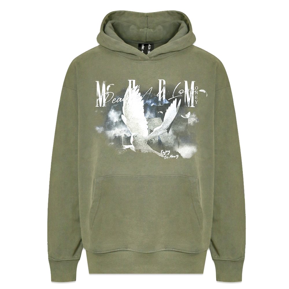 MR.ENJOY DA MONEY (M.E.D.M) / MEDM White Dove Print Hoodie|VENTURER