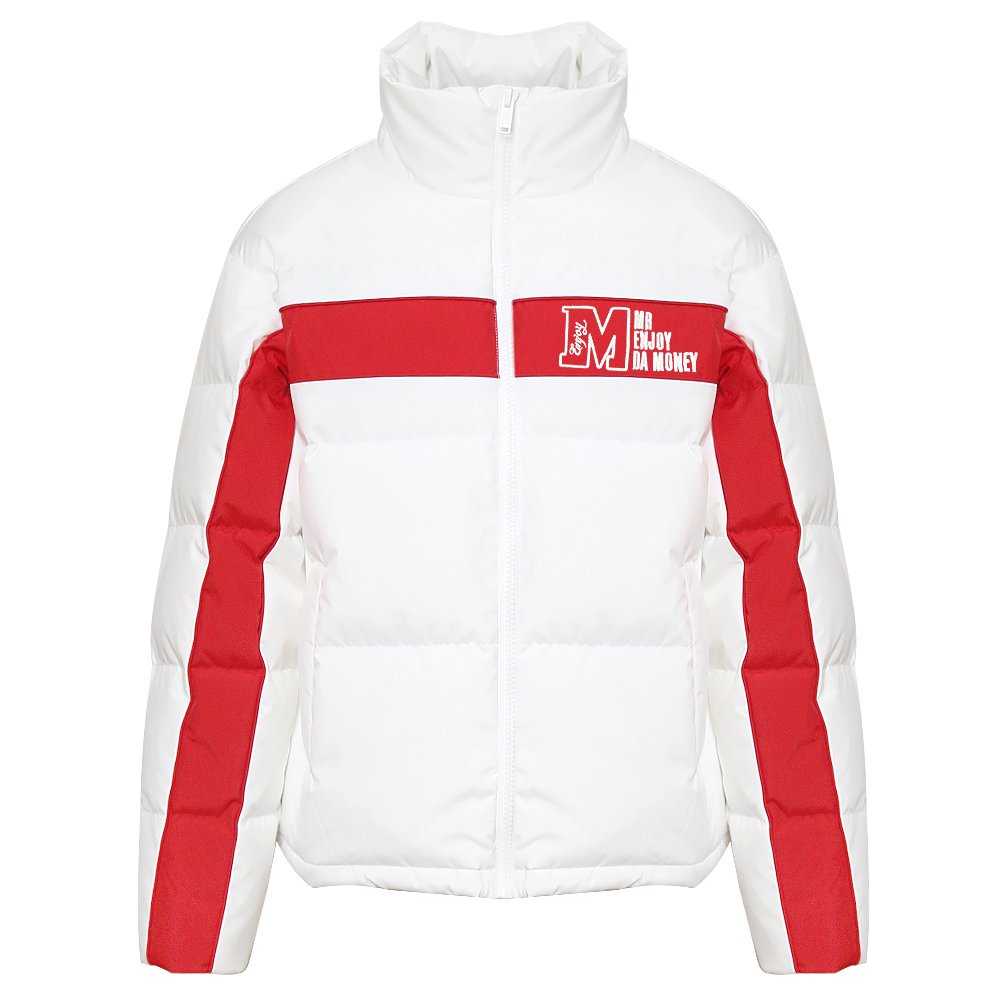 MR.ENJOY DA MONEY (M.E.D.M) / MEDM Color Blocking Down Jacket