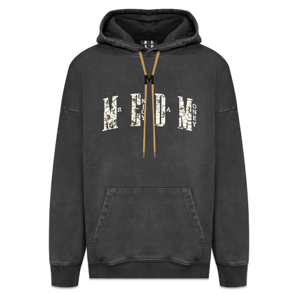 MR.ENJOY DA MONEY (M.E.D.M) / MEDM Cracks Logo Hoodie｜VENTURER