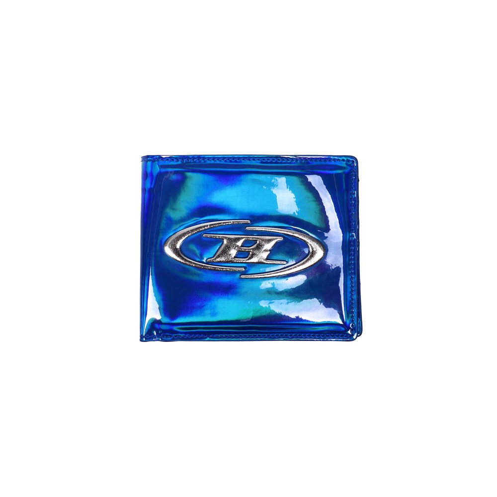 BORN TO WIN / Big Chrome B Logo Enamel Wallet