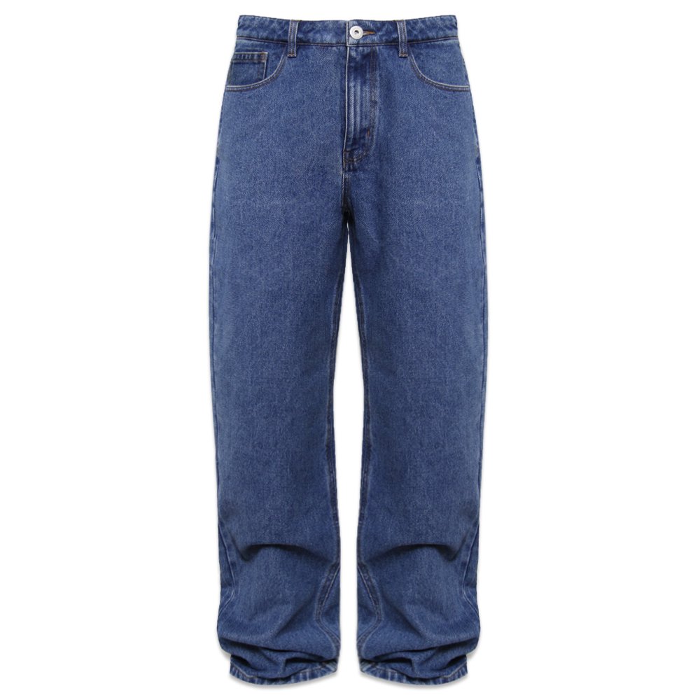 UNKNOWN LONDON / UN Logo Baggy Denim