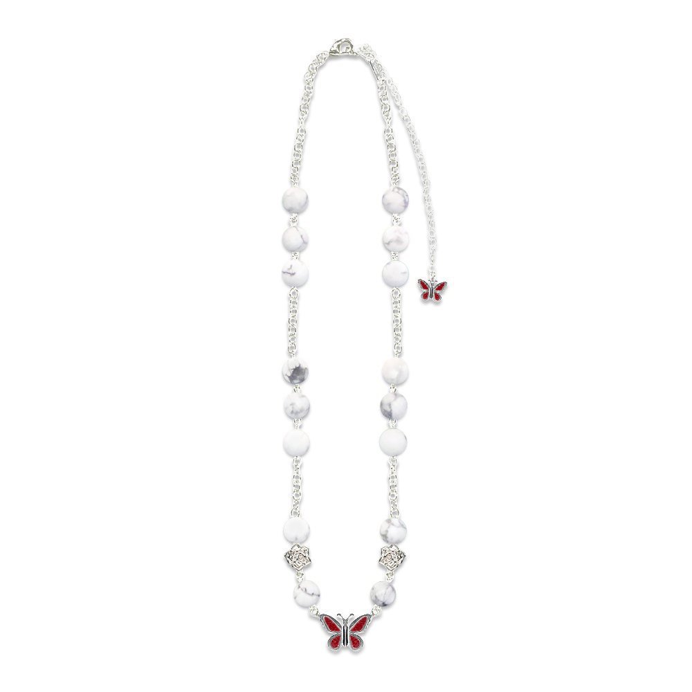 STUGAZI / White Turquoise Angel Necklace｜VENTURER