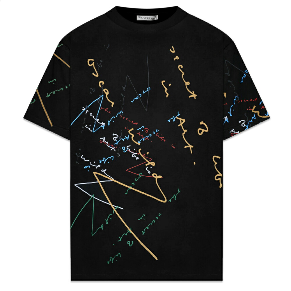 JW ANDERSON / OW Quote Graffiti Oversized T-Shirt