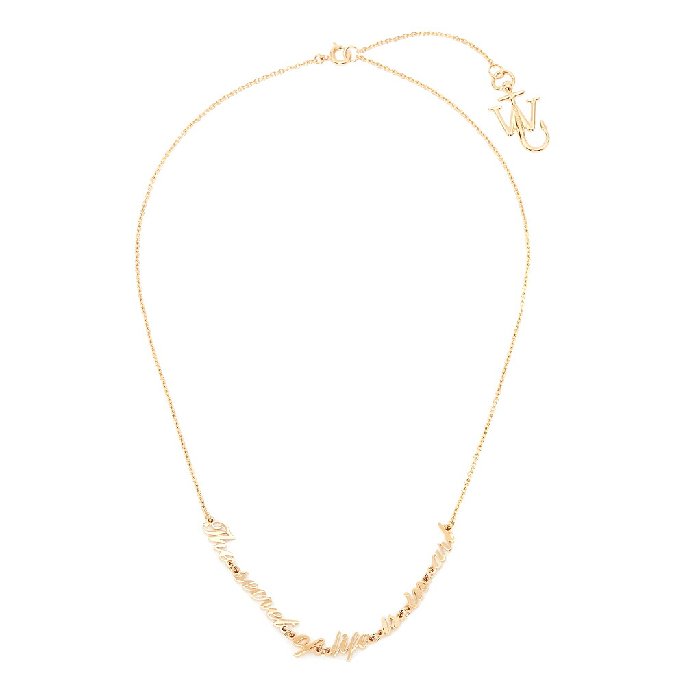 JW ANDERSON / OW Quote Necklace