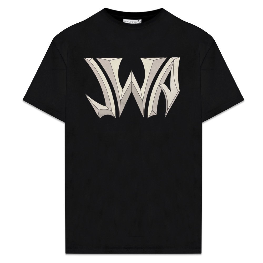 JW ANDERSON / Gothic Logo Oversized T-Shirt