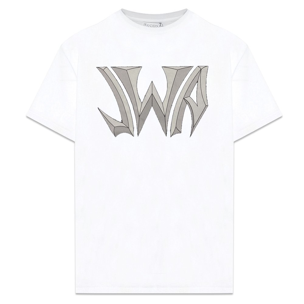 JW ANDERSON / Gothic Logo Oversized T-Shirt