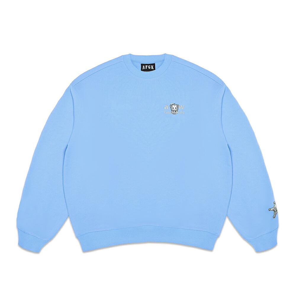 A FEW GOOD KIDS×SATOMI SHIGEMORI / Lion Logo Crew Sweat