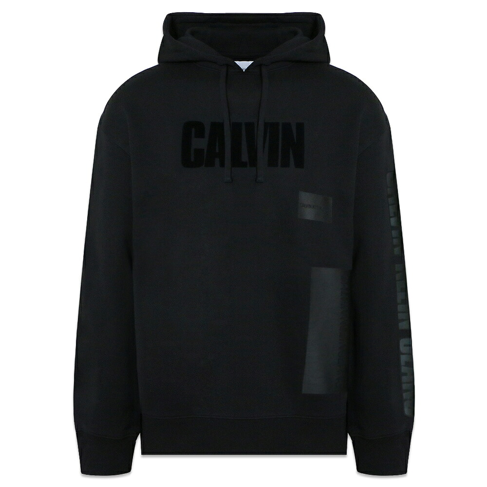 CALVIN KLEIN JEANS / Calvin Rubberized Logo Hoodie