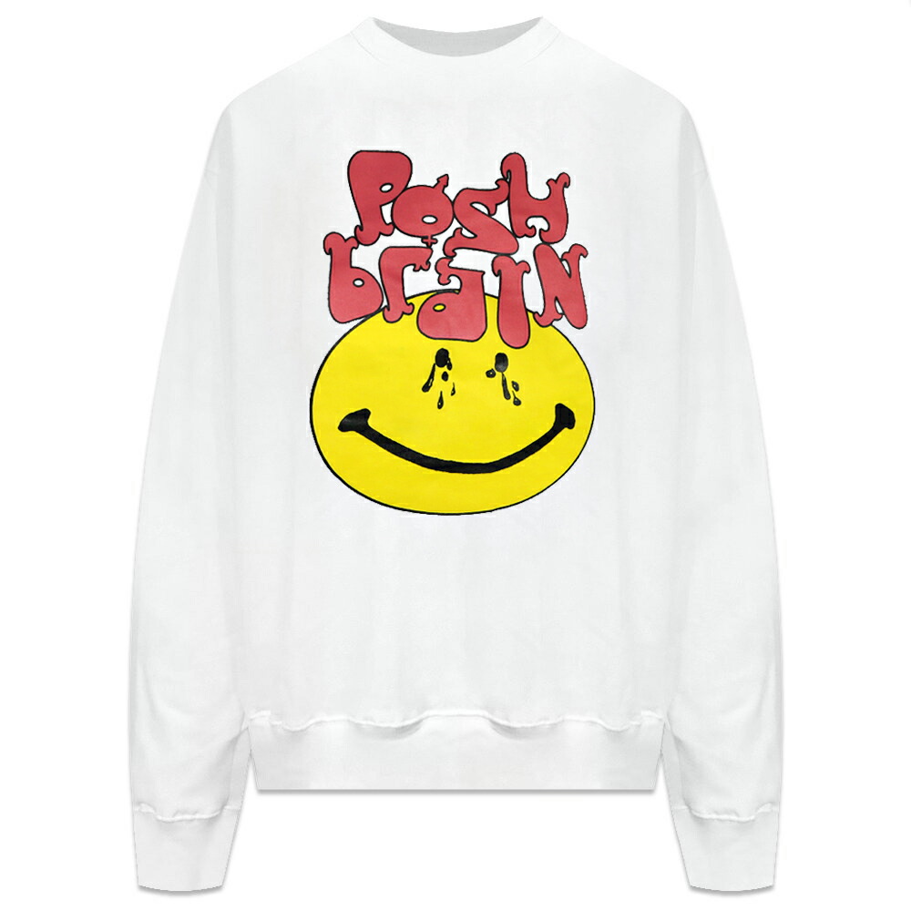 POSH BRAIN / Genderless Crewneck Sweatshirt 7,466円