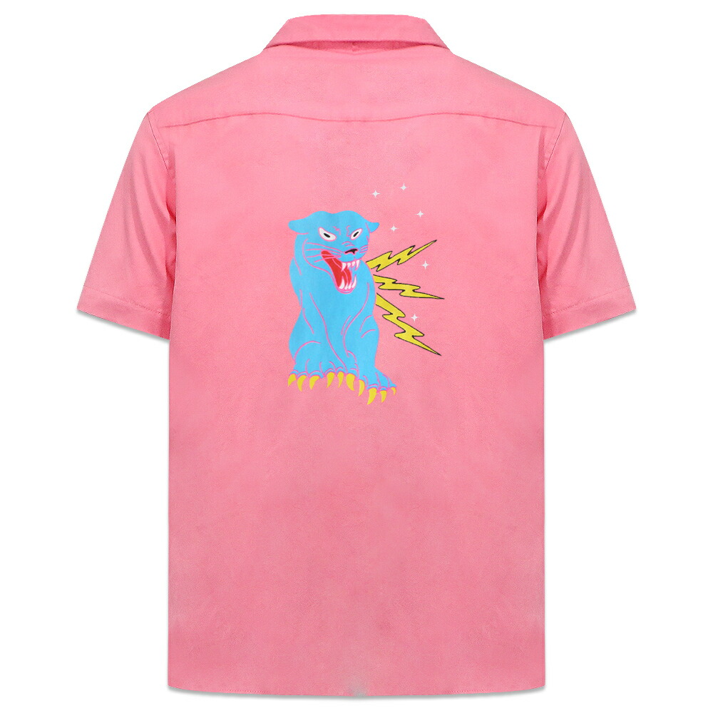 RARE PANTHER / Sylvster Chain Stitched Button Down Shirt